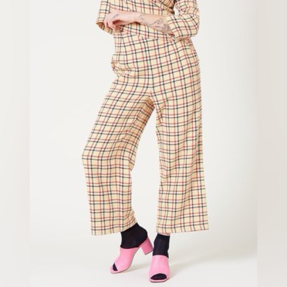 Ace & Jig Polly Pant in Jasper Plaid - Picture 3 of 9